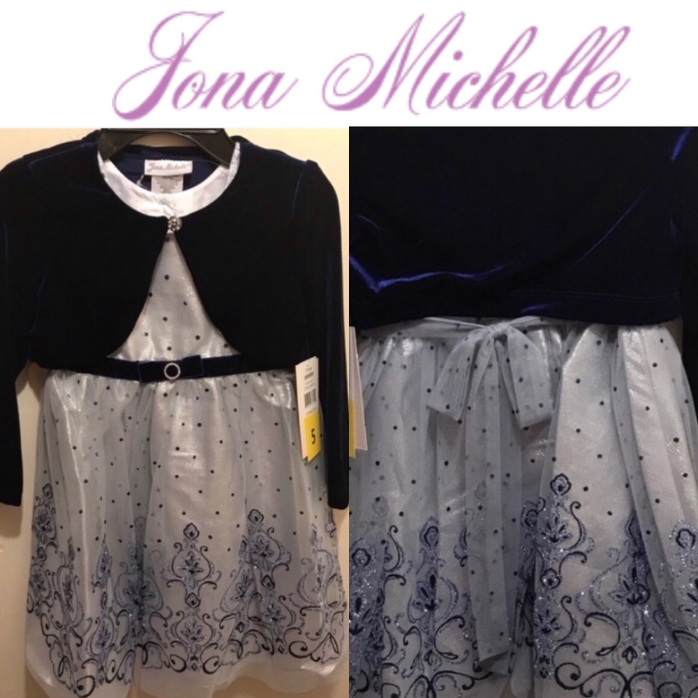 Little Girls Christmas Wonderland Elegant Dress